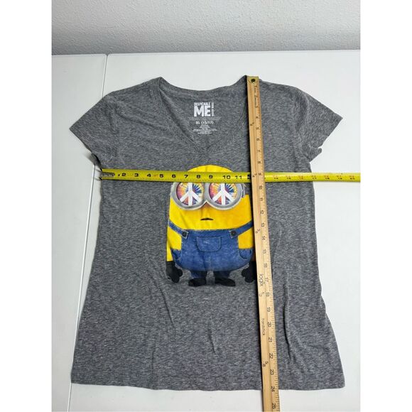 Despicable Me Minion Made Junior T-shirt Gray Sz XL (15-17) - Picture 2 of 5